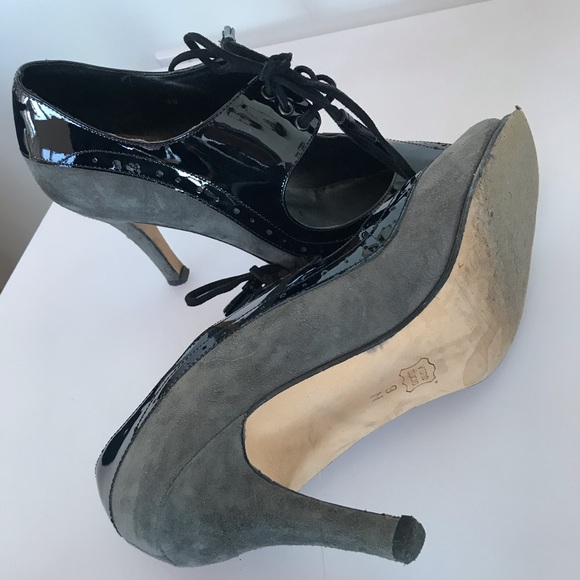 Vaneli peep toe saddle shoes with heel - Picture 8 of 8